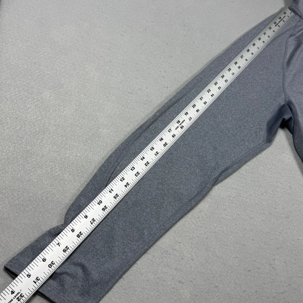 Nike Running Dri-FIT Mens Quarter Zip Pullover Gray Heathered Athletic Top L